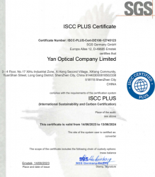 祝賀深圳鑫山姆光學(xué)有限公司2023年快速通過SGS-ISCC-PIUS認(rèn)證